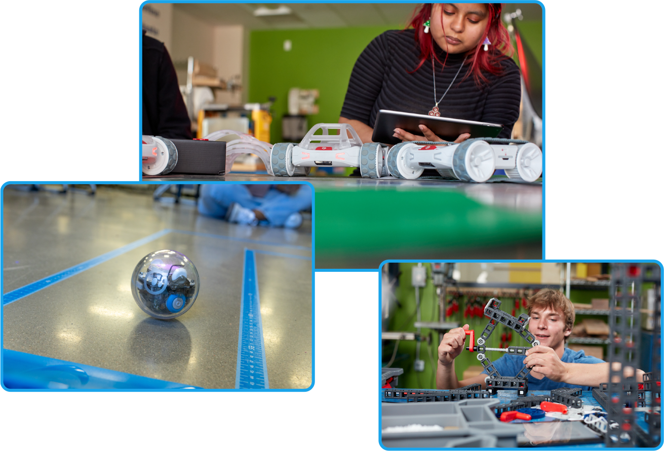 Collage of summer activities