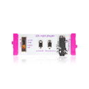 Pink littleBits i25 MP3 player bit.
