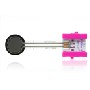 Pink littleBits i11 pressure sensor bit.