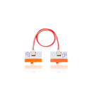 Orange littleBits w1 wire bit.