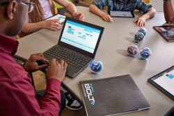Students in 5th grade and beyond can learn Career & Technical Education Skills with tools like Sphero BOLT+.