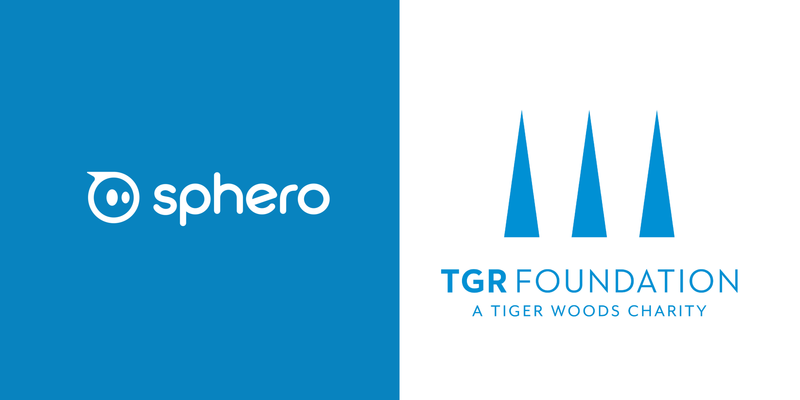 Sphero and TGR Foundation logos.