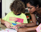 Teacher using littleBits to teach empathy to kid.