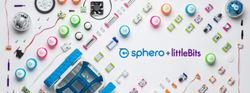 Sphero and littleBits products and logos together. 
