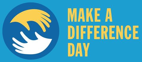 Make A Difference Day logo.