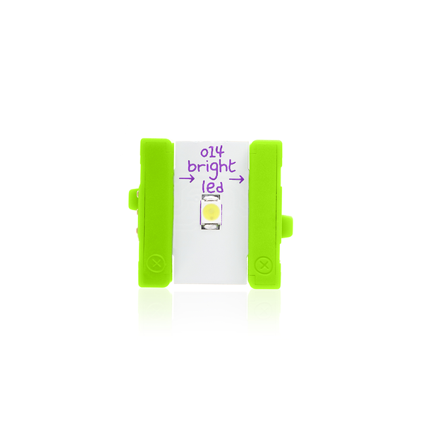 An image of the Bright LEDs littleBit's bit. 