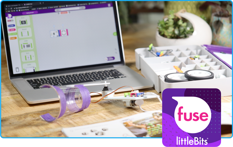 Sphero littleBits fuse app for coding and prototyping
