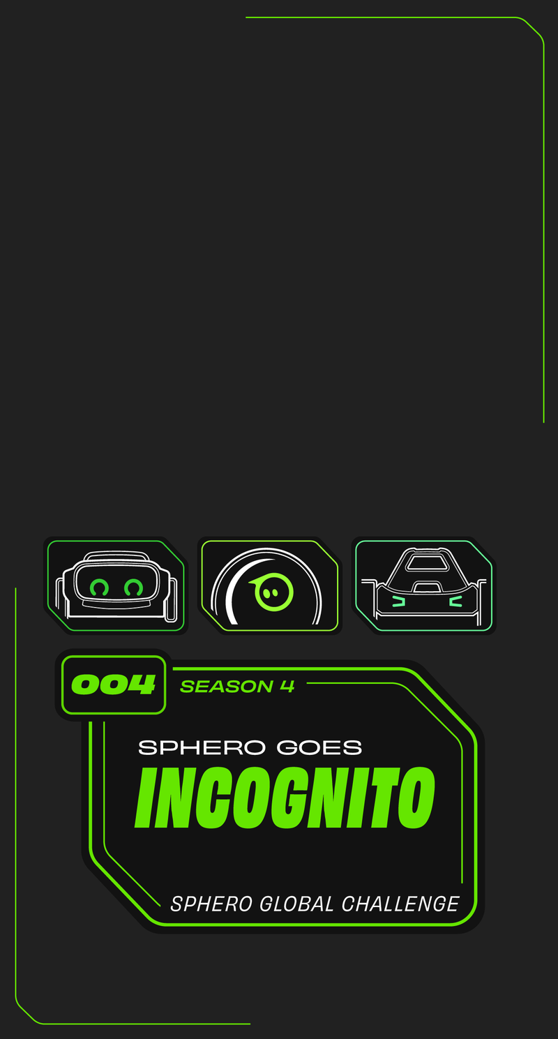 Sphero Global Challenge: Sphero Goes Incognito