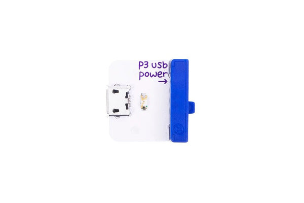 An image of the USB Powers littleBit's bit. 