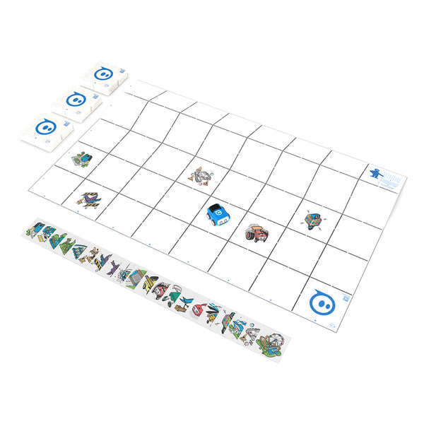 indi Folding Code Mat & Stickers (4 Pack)