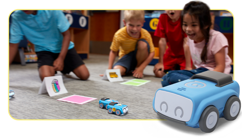Sphero Indi at-Home Learning Kit: Screenless STEAM Learning Robot for Kids  4+ - Design & Build Custom Mazes - Problem Solve Like an Engineer- Sharpen