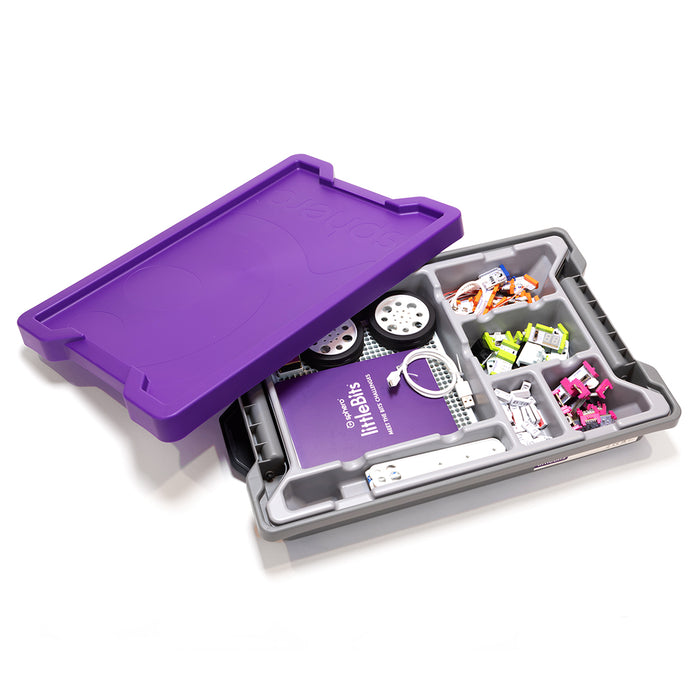 littleBits electronic invention kit with modular Bits for classroom STEAM learning