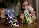 Children playing with littleBits Crawly Creature Hall of Fame Starter Kit invention together.