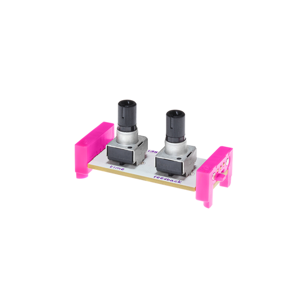 Pink littleBits i35 delay. 