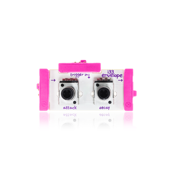 Pink littleBits i33 envelope bit.