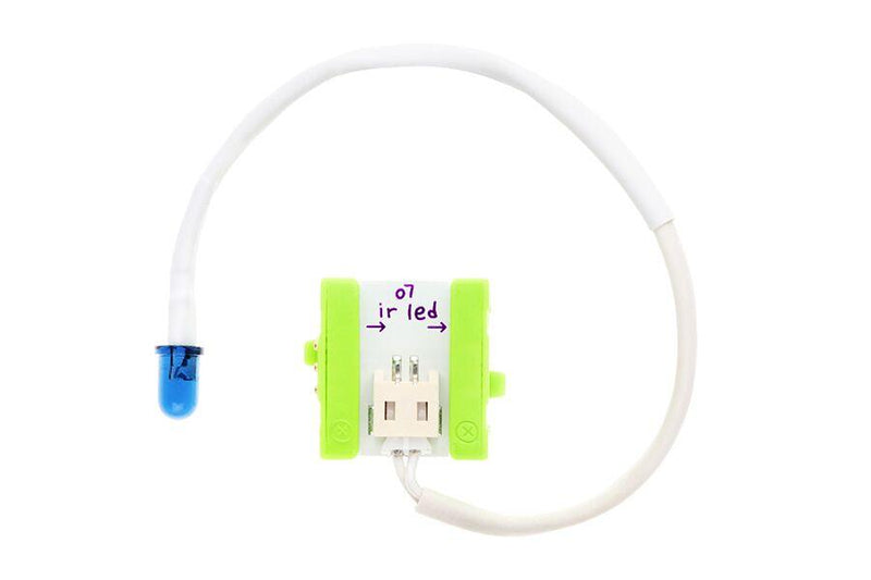 Green littleBits o7 IR LED.