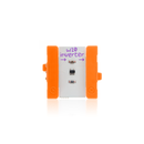 Orange littleBits w10 inverter bit.