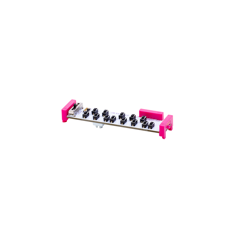 littleBits i30 keyboard bit side view.