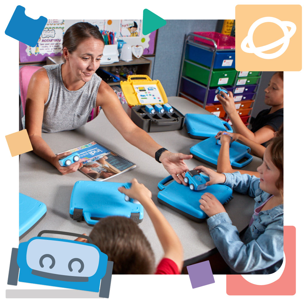  Sphero Indi Student Kit: Screenless STEAM Learning Robot for  School - Engage Students 4+ - Introduce Computer Science Fundamentals -  Design & Create Mazes - Learn Coding Concepts : Toys & Games