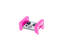 Pink littleBits i16 pulse bit side view.