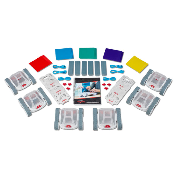 Classroom Pack of 6 programmable robot cars.