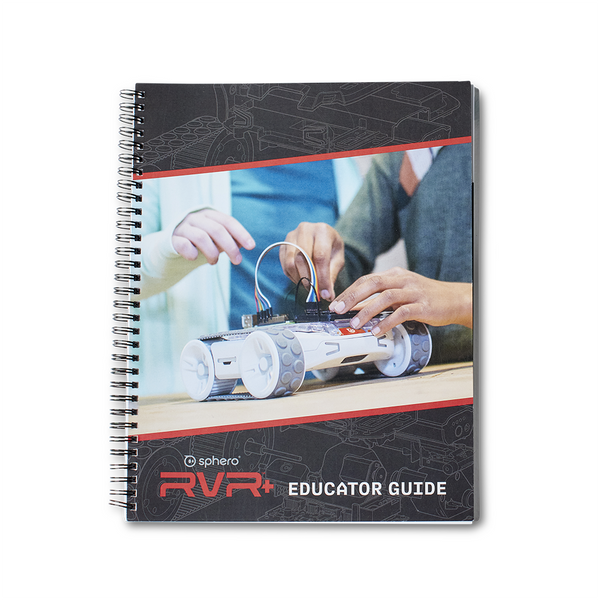 Educator guide for RVR+ programmable robot car.