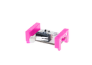 Pink littleBits i19 roller switch bit side view.