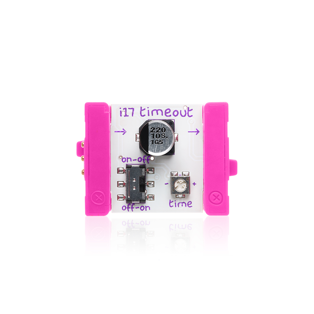 LittleBits Timeout Module - Electronic Snap-Together Module For Prototyping, Learning & STEM Fun, Magnetic Building Blocks